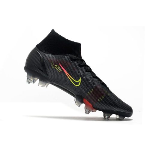 Nike Mercurial Superfly 8 Elite SG-PRO AC Negro x Prisma - Negro Amarillo Rojo_7.jpg